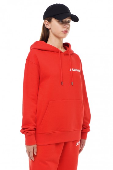Худі oversize з логотипом JACQUEMUS JACw23011