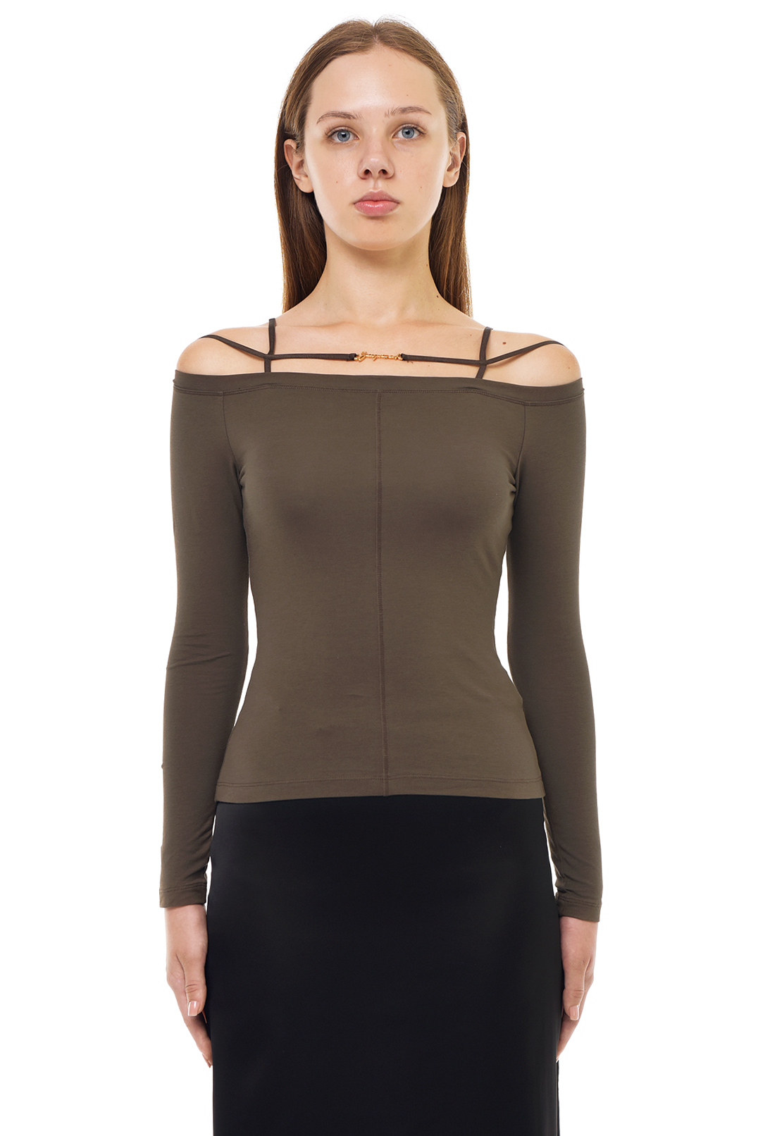 Лонгслів з логотипом JACQUEMUS JACw23019