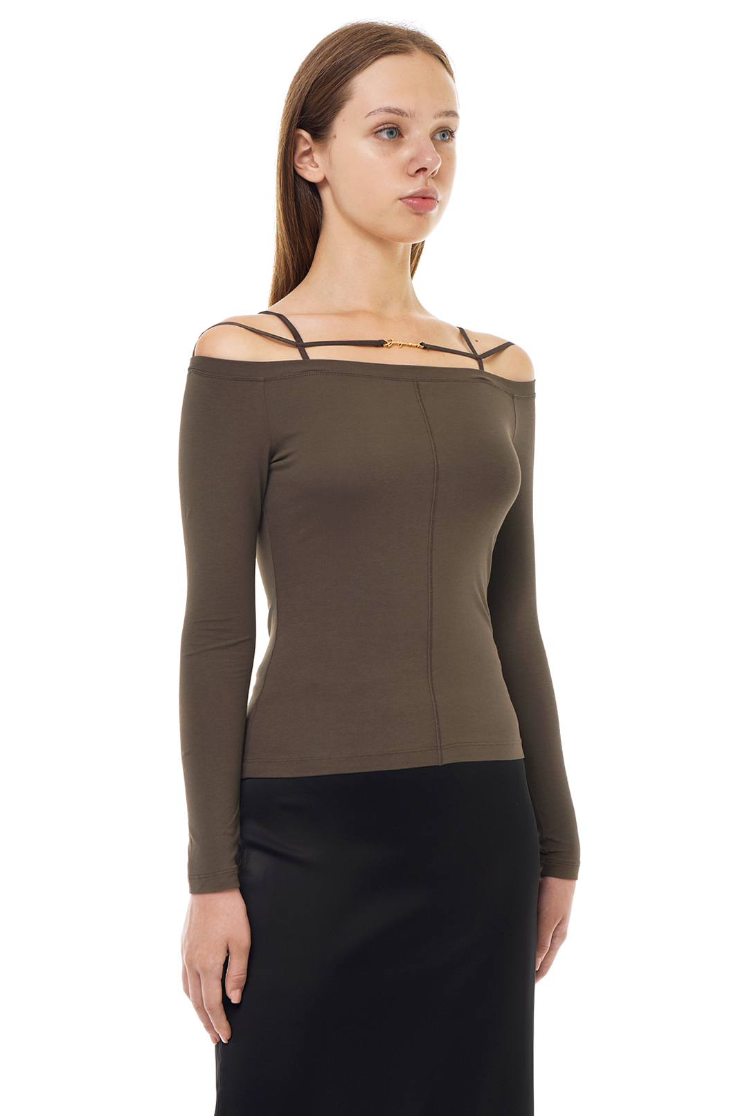 Лонгслів з логотипом JACQUEMUS JACw23019