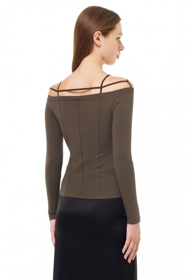 Лонгслів з логотипом JACQUEMUS JACw23019