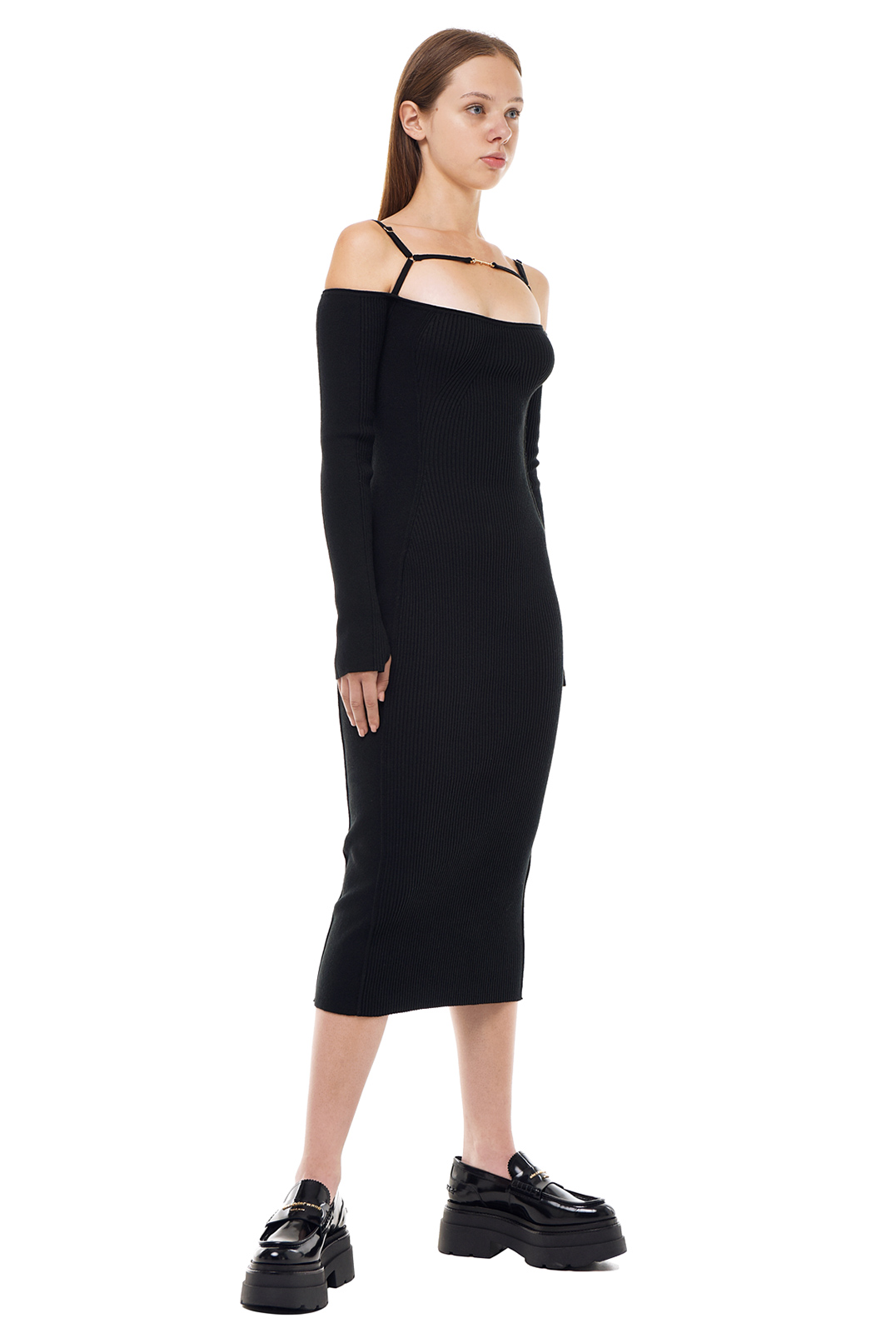 Сукня з логотипом JACQUEMUS JACw23023
