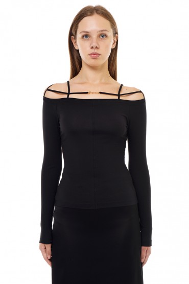 Лонгслів з логотипом JACQUEMUS JACw23028