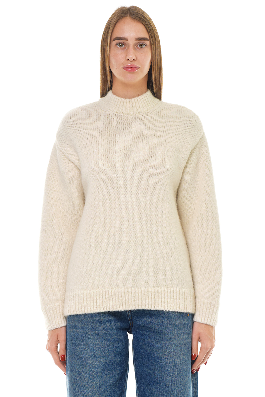 Светр oversize з логотипом JACQUEMUS JACw23031