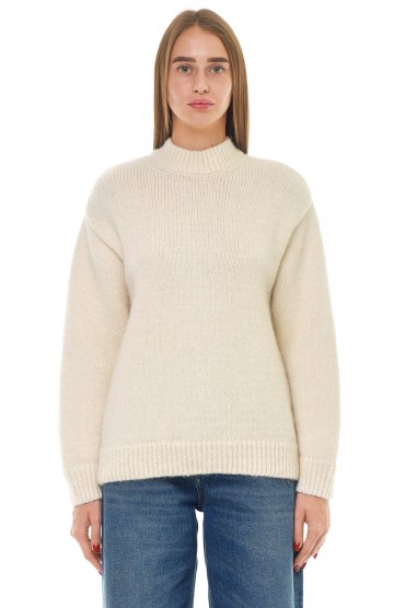 Светр oversize з логотипом JACQUEMUS JACw23031