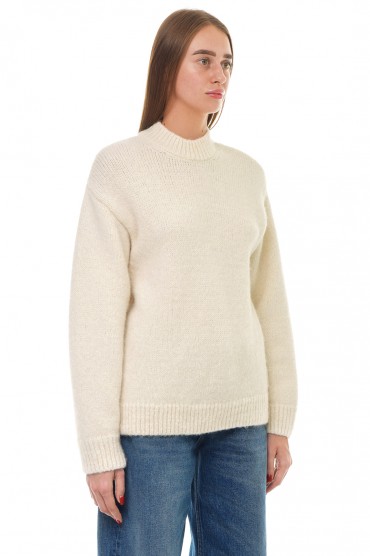 Светр oversize з логотипом JACQUEMUS JACw23031
