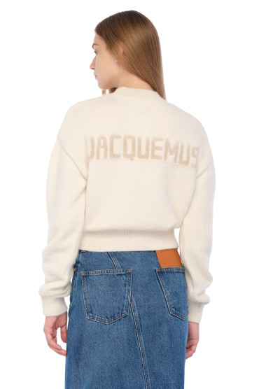 Светр з логотипом JACQUEMUS JACw24002