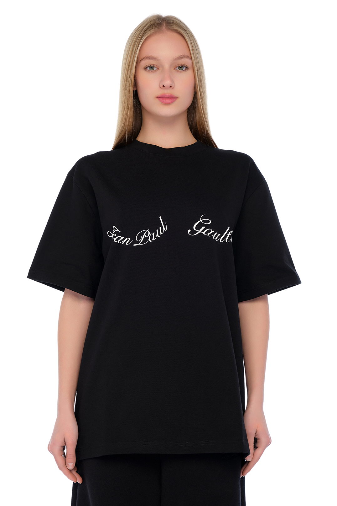 Футболка oversize з логотипом JEAN PAUL GAULTIER JPG24014