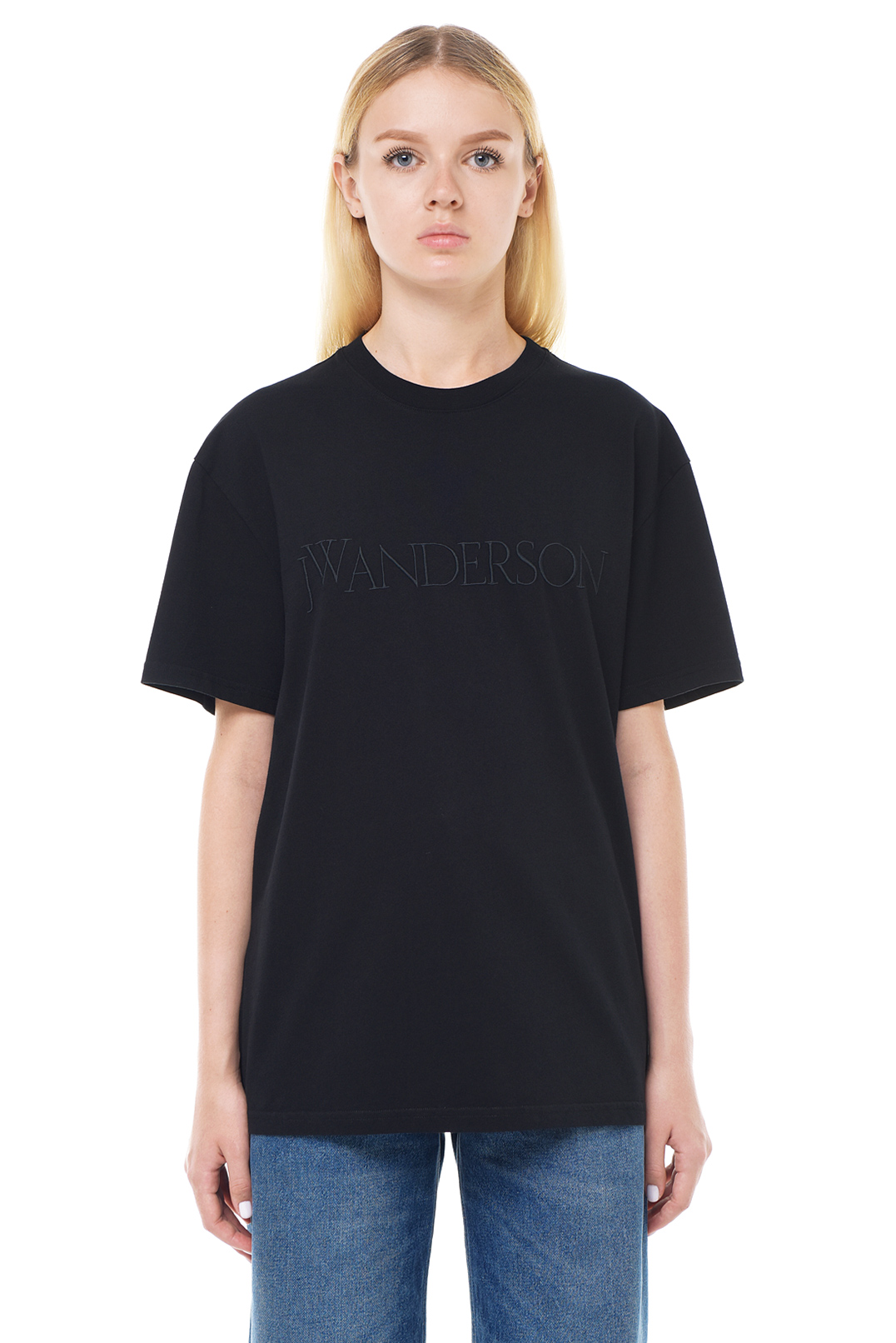 Футболка oversize з логотипом JW ANDERSON JW23007