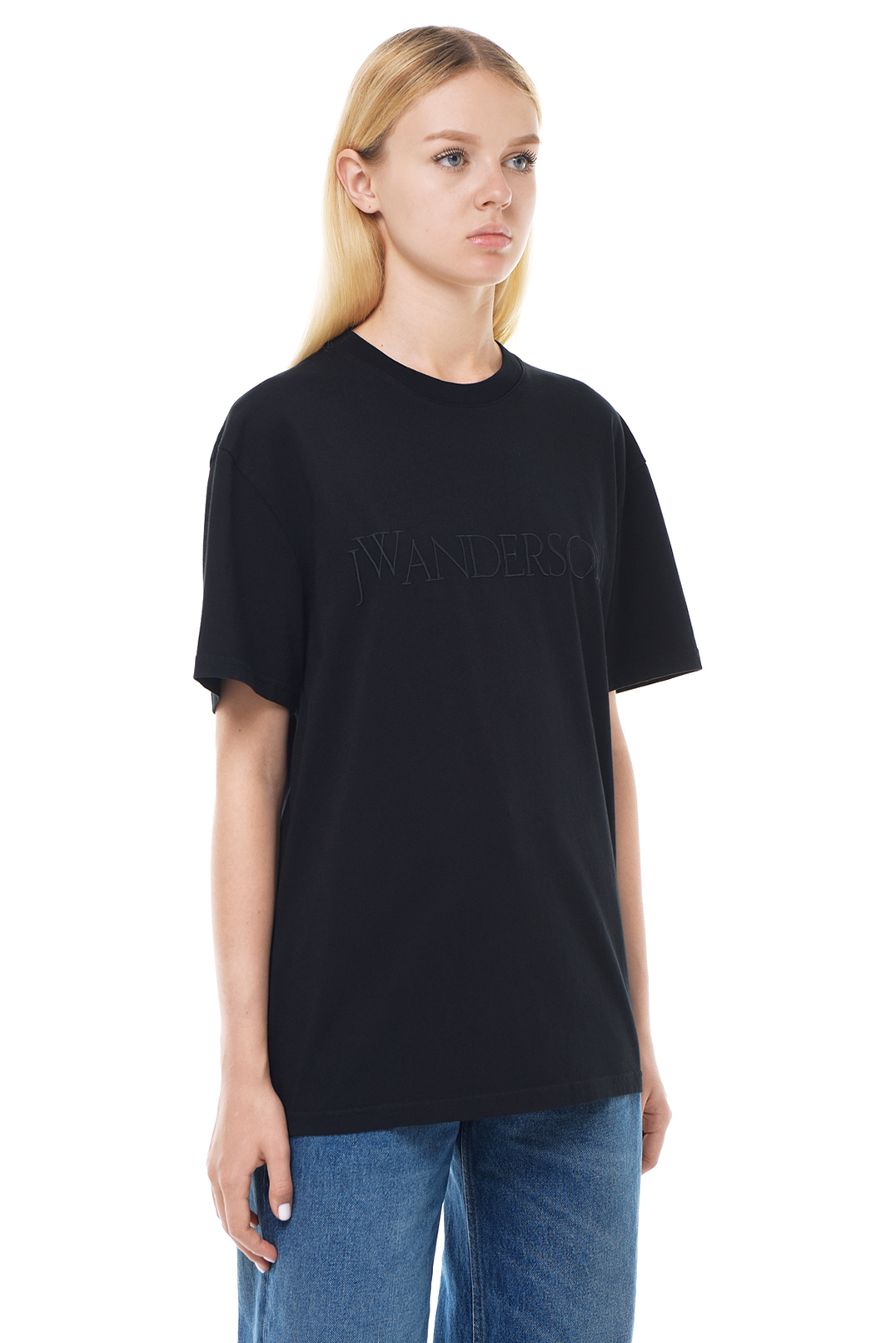 Футболка oversize з логотипом JW ANDERSON JW23007