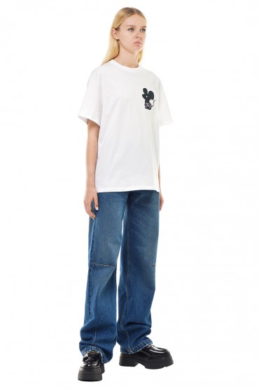 Футболка oversize з логотипом JW ANDERSON JW23008