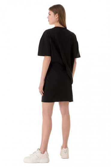 Асимметричное платье-футболка oversize KENZO KNZw12017
