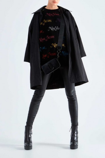 Светр oversize в логотипах MARC JACOBS MJp29006