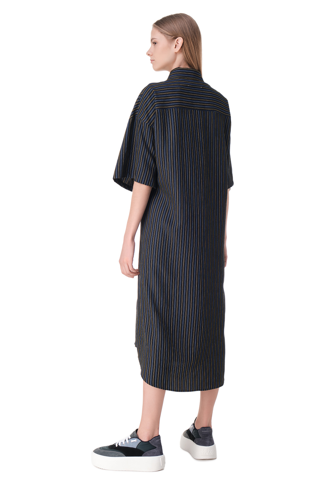 Сукня-сорочка в смужку MM6 MAISON MARGIELA MM611004