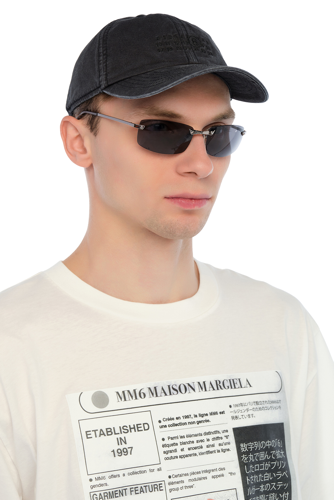 Кепка з логотипом MM6 MAISON MARGIELA MM6a15011