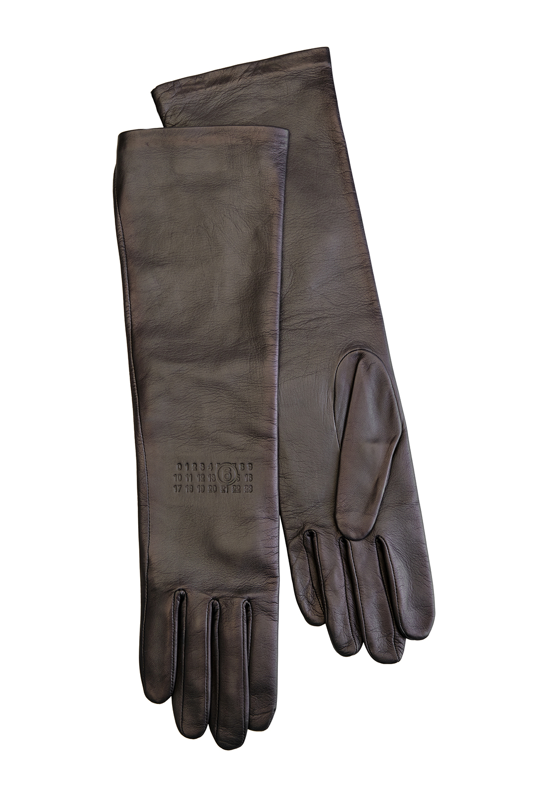 Шкіряні перчатки MM6 MAISON MARGIELA MM6a25012