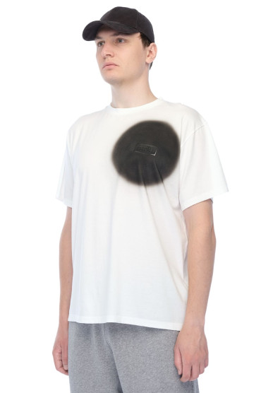 Купить оригинал Футболка MM6m16004 от бренда MM6 MAISON MARGIELA Футболка MM6 MAISON MARGIELA MM6m16004