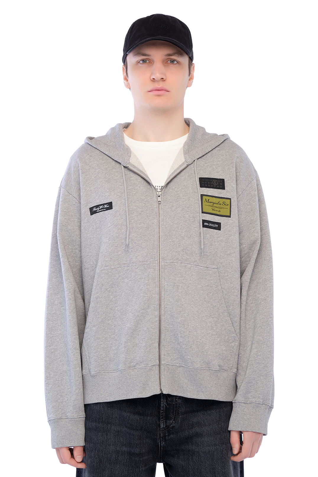 Худі на блискавці MM6 MAISON MARGIELA MM6m16010