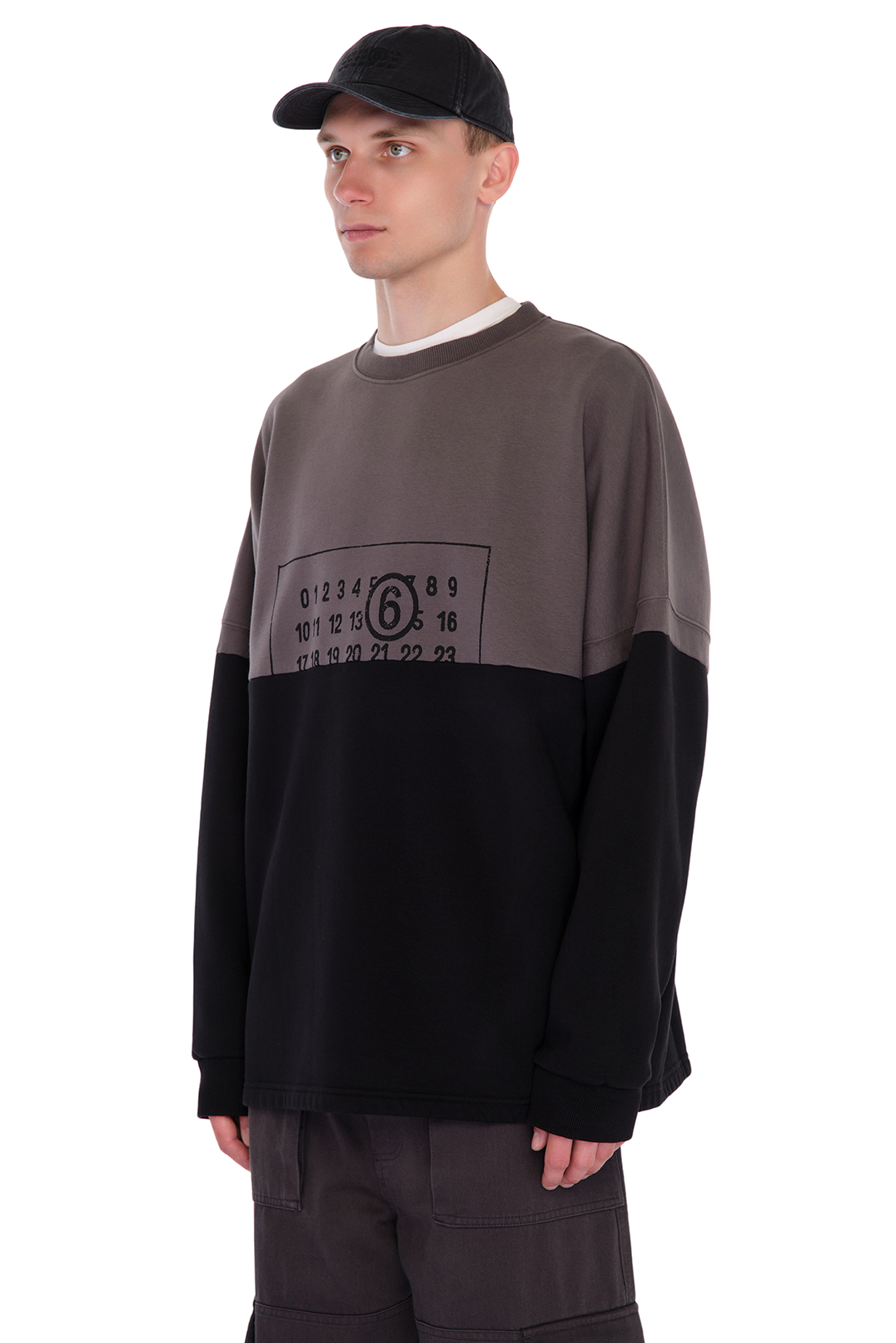 Світшот oversize MM6 MAISON MARGIELA MM6m24002