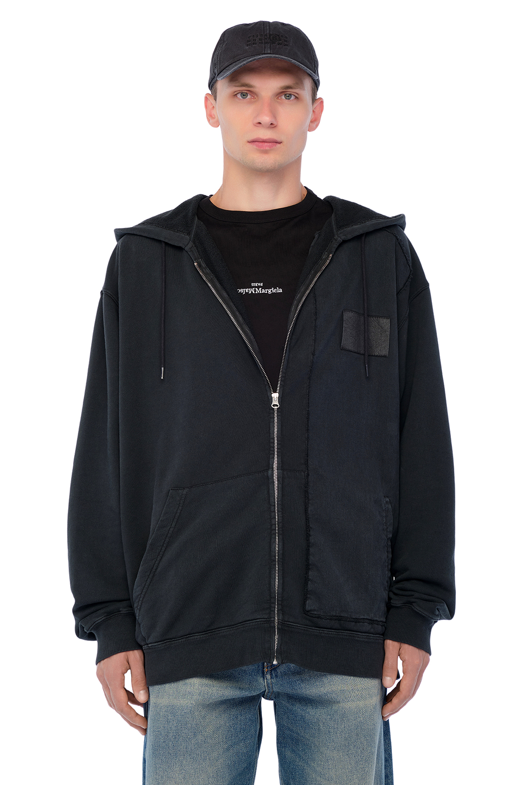 Худі на блискавці oversize MM6 MAISON MARGIELA MM6m24004