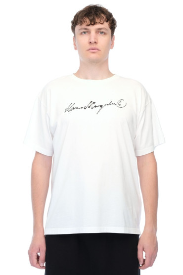 Купить оригинал Футболка MM6m26005 от бренда MM6 MAISON MARGIELA Футболка MM6 MAISON MARGIELA MM6m26005
