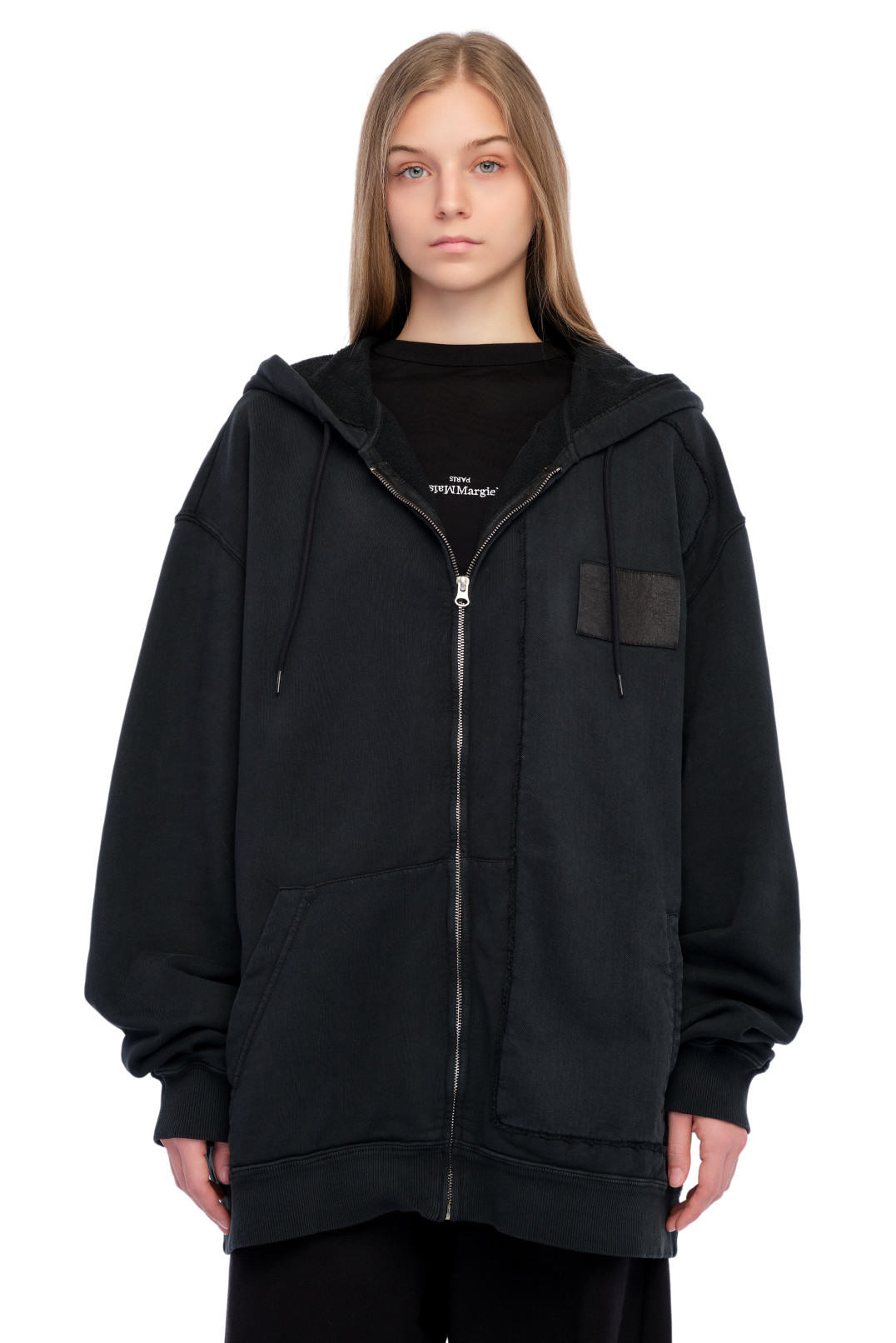 Худі oversize на блискавці MM6 MAISON MARGIELA MM6w24018