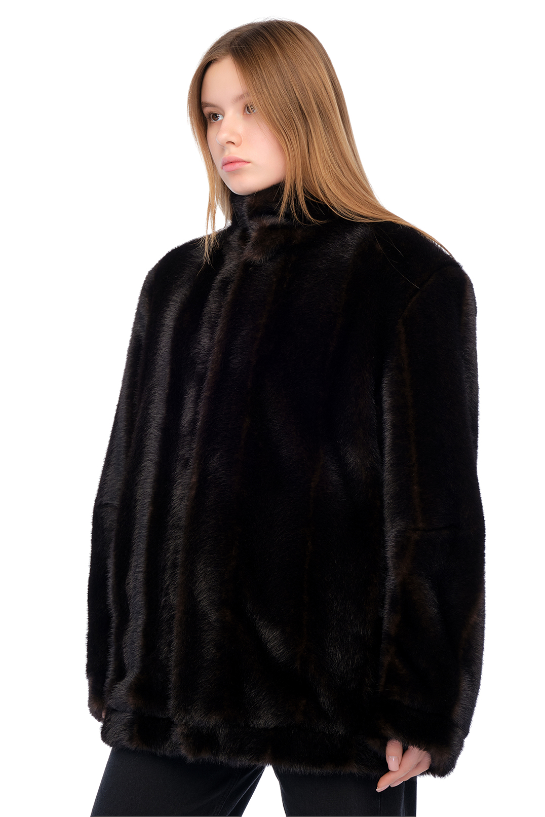 Куртка з еко-хутра MM6 MAISON MARGIELA MM6w25023