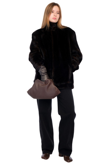 Куртка з еко-хутра MM6 MAISON MARGIELA MM6w25023