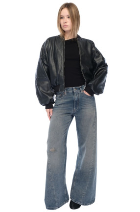 MM6 MAISON MARGIELA Бомбер з еко-шкіри