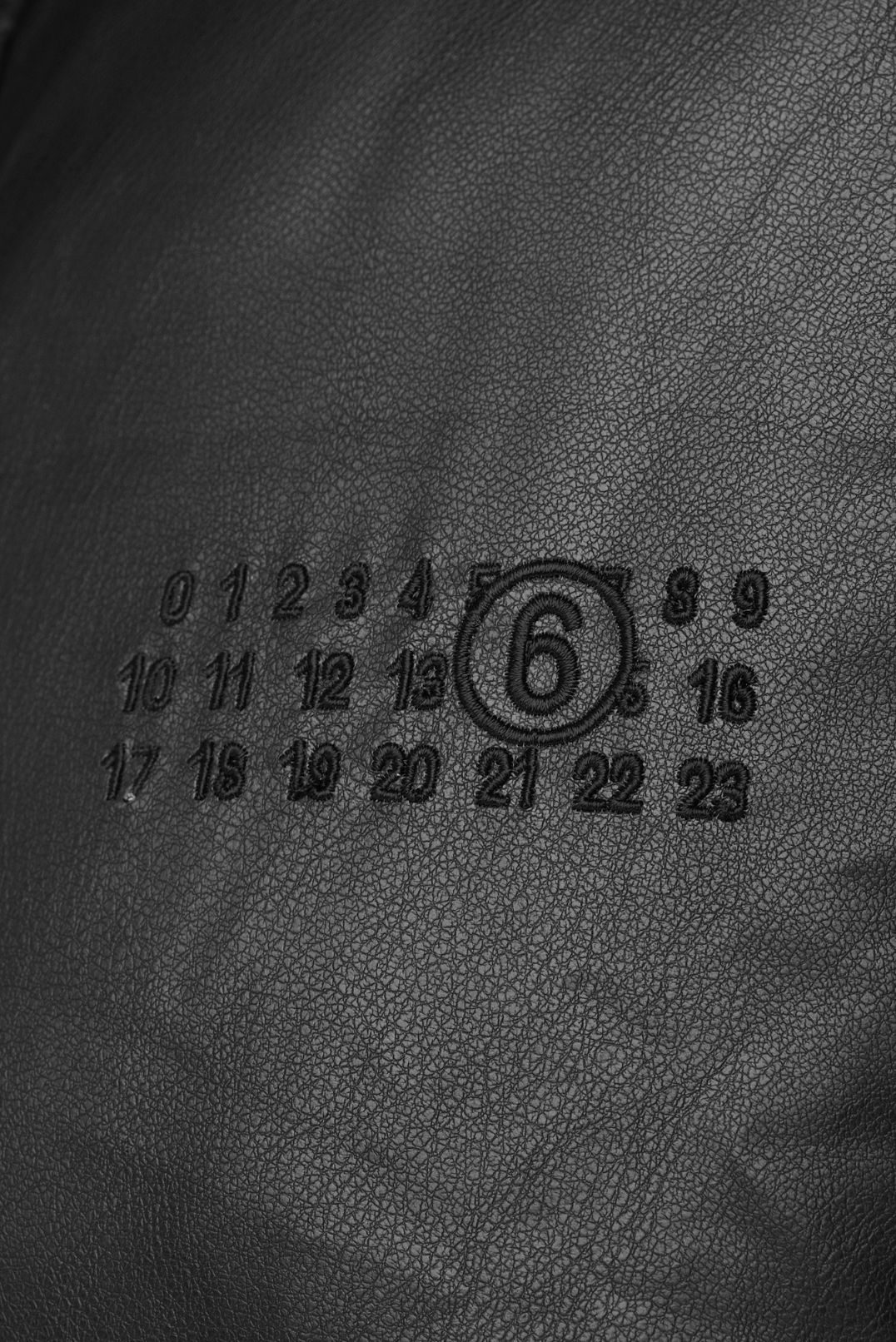 Пуховик з еко-шкіри MM6 MAISON MARGIELA MM6w26021
