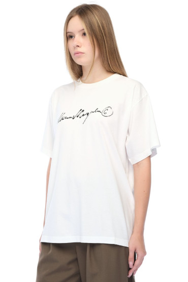 Купить оригинал Футболка MM6w26036 от бренда MM6 MAISON MARGIELA Футболка MM6 MAISON MARGIELA MM6w26036