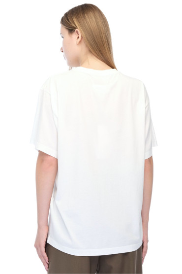 Купить оригинал Футболка MM6w26036 от бренда MM6 MAISON MARGIELA Футболка MM6 MAISON MARGIELA MM6w26036