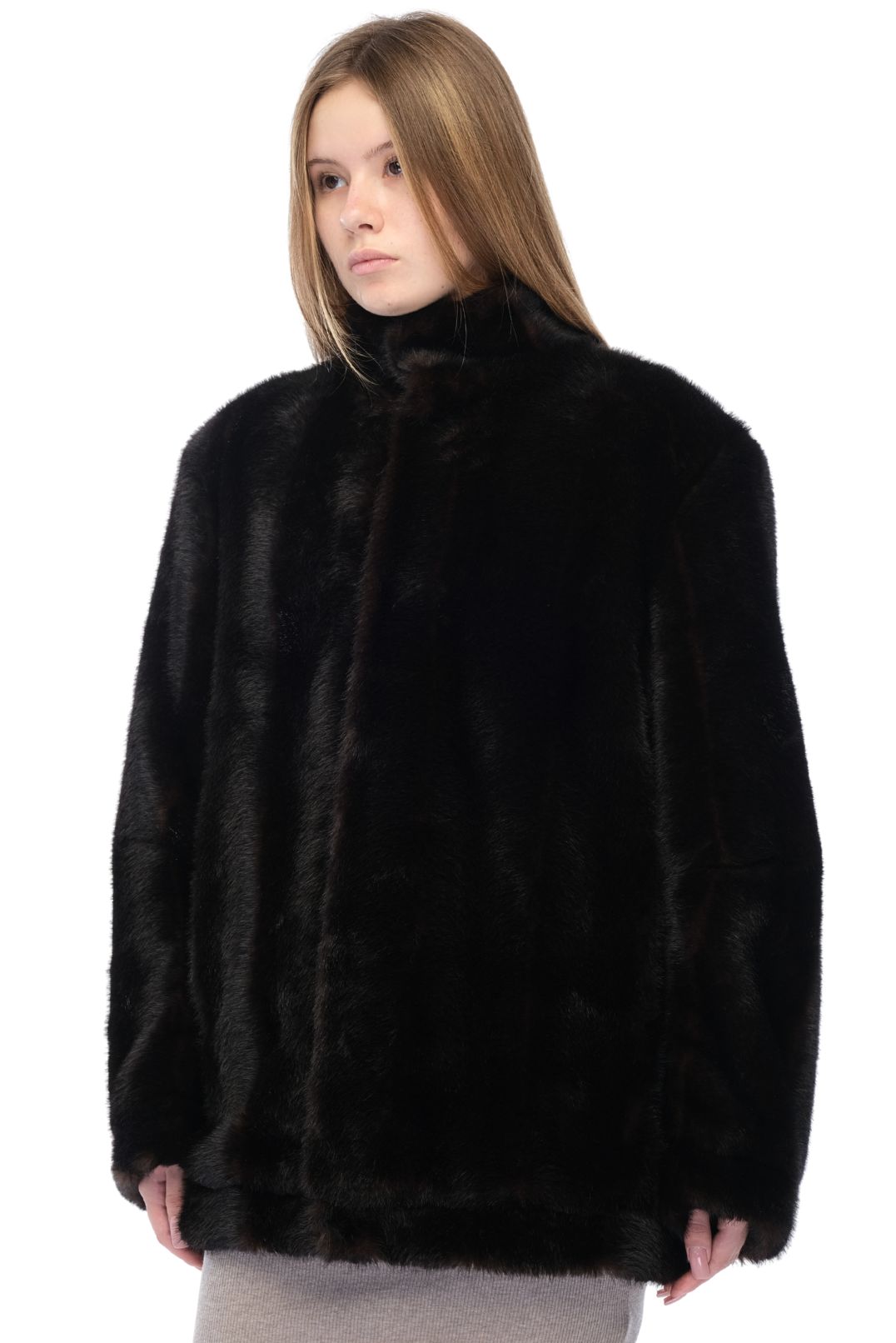 Куртка з еко-хутра MM6 MAISON MARGIELA MM6w26038