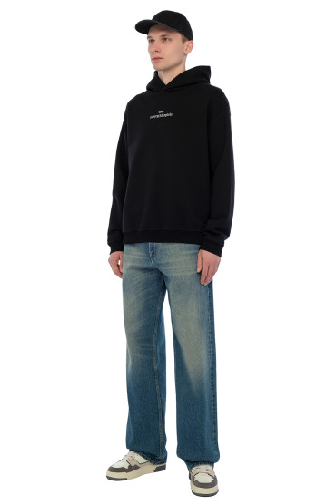 Худі oversize з логотипом MAISON MARGIELA MMMm24002