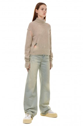 MAISON MARGIELA Джинси з вирізними деталями