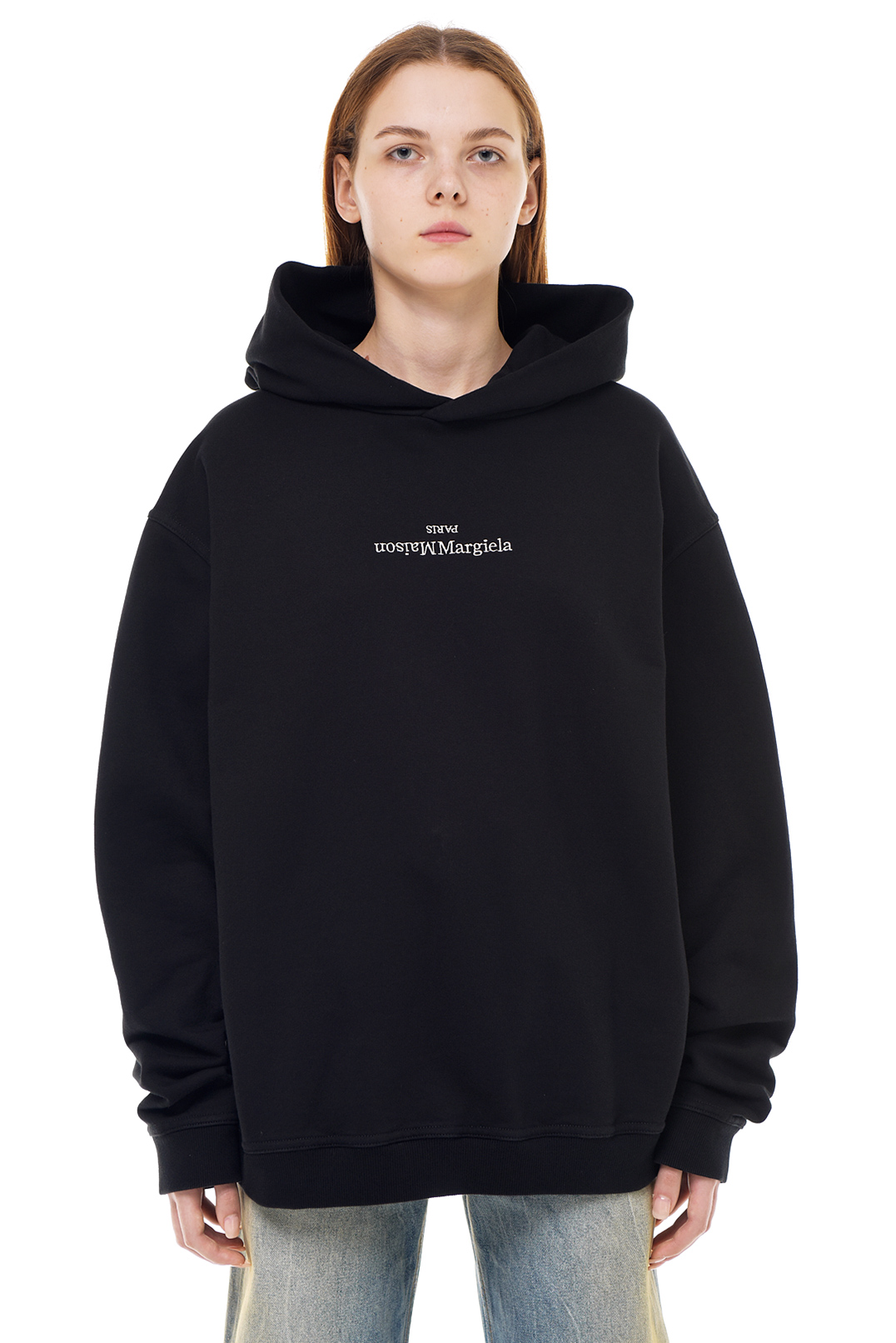 Худі oversize з логотипом MAISON MARGIELA MMMw23002