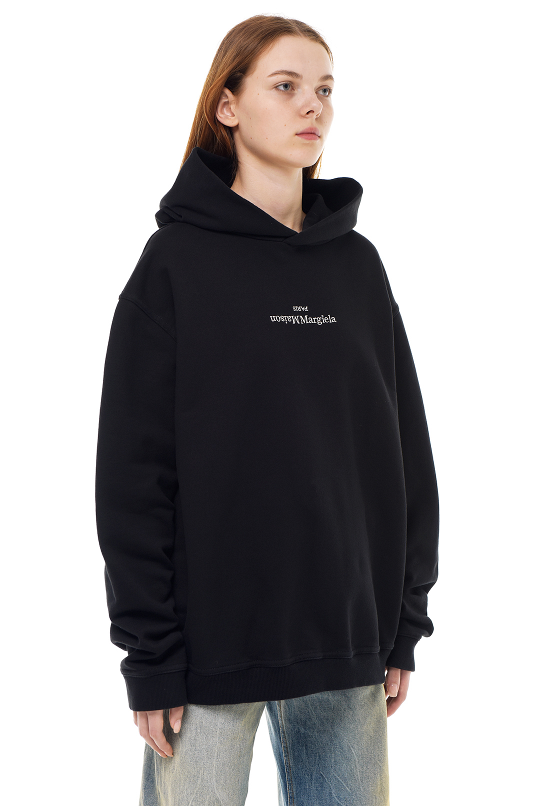 Худі oversize з логотипом MAISON MARGIELA MMMw23002