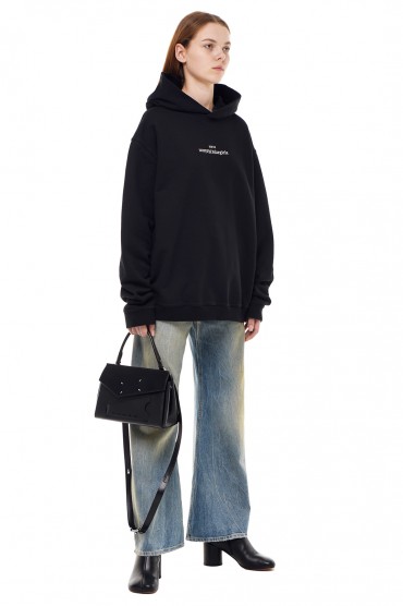 Худі oversize з логотипом MAISON MARGIELA MMMw23002