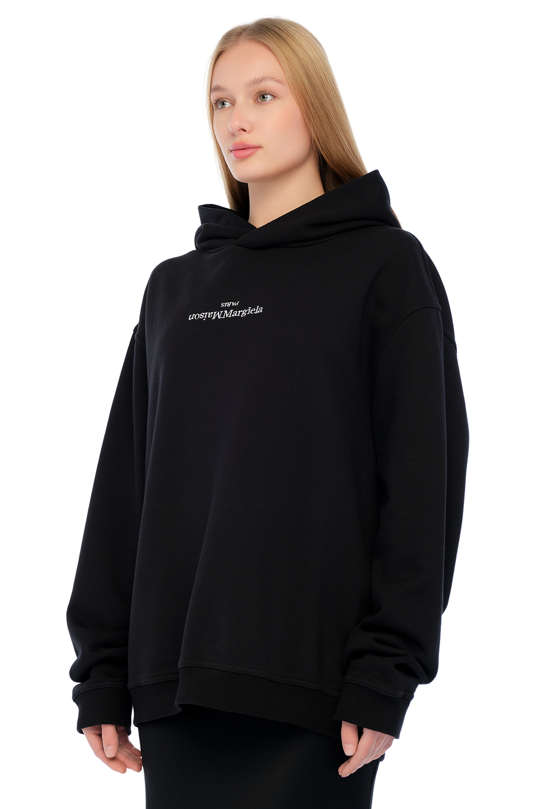 Худі oversize з логотипом MAISON MARGIELA MMMw24002