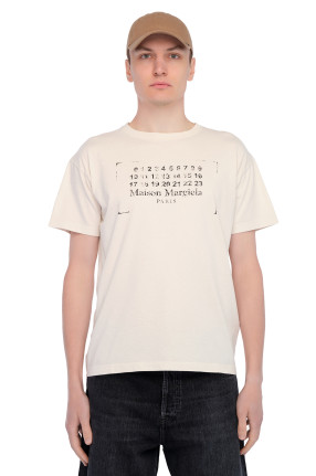 MAISON MARGIELA Футболка з логотипом