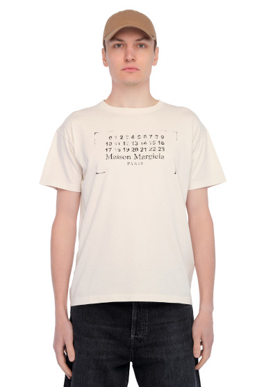 Футболка з логотипом MAISON MARGIELA MMm15003