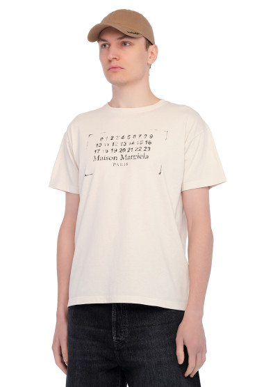 Футболка з логотипом MAISON MARGIELA MMm15003
