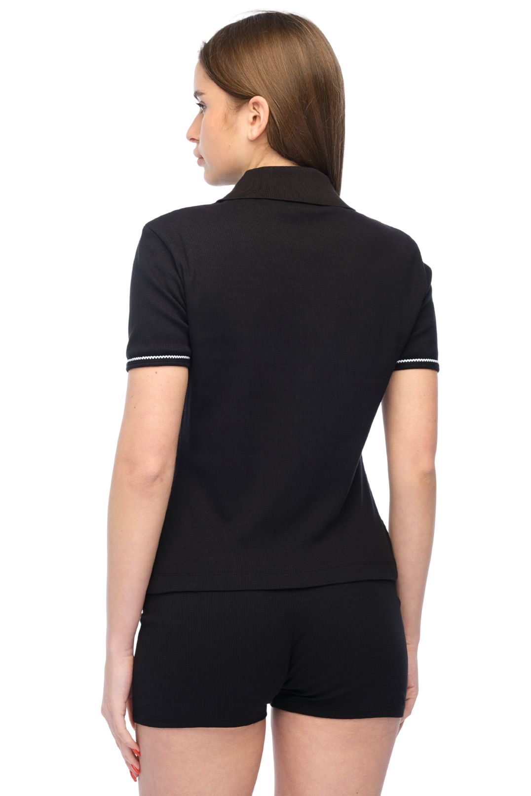 Поло на ґудзиках MARINE SERRE MS16004