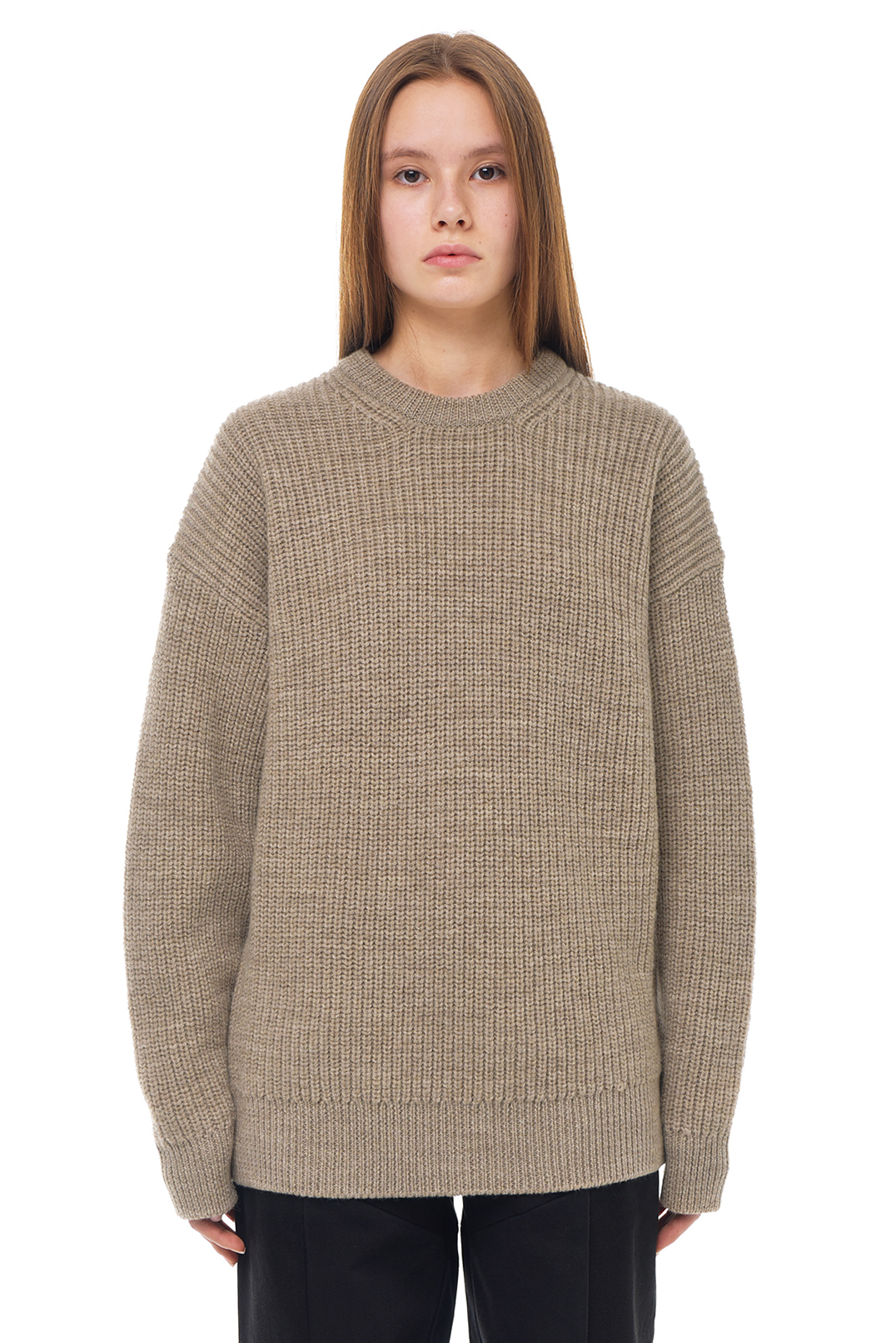 Светр oversize з логотипом MARINE SERRE MS23009