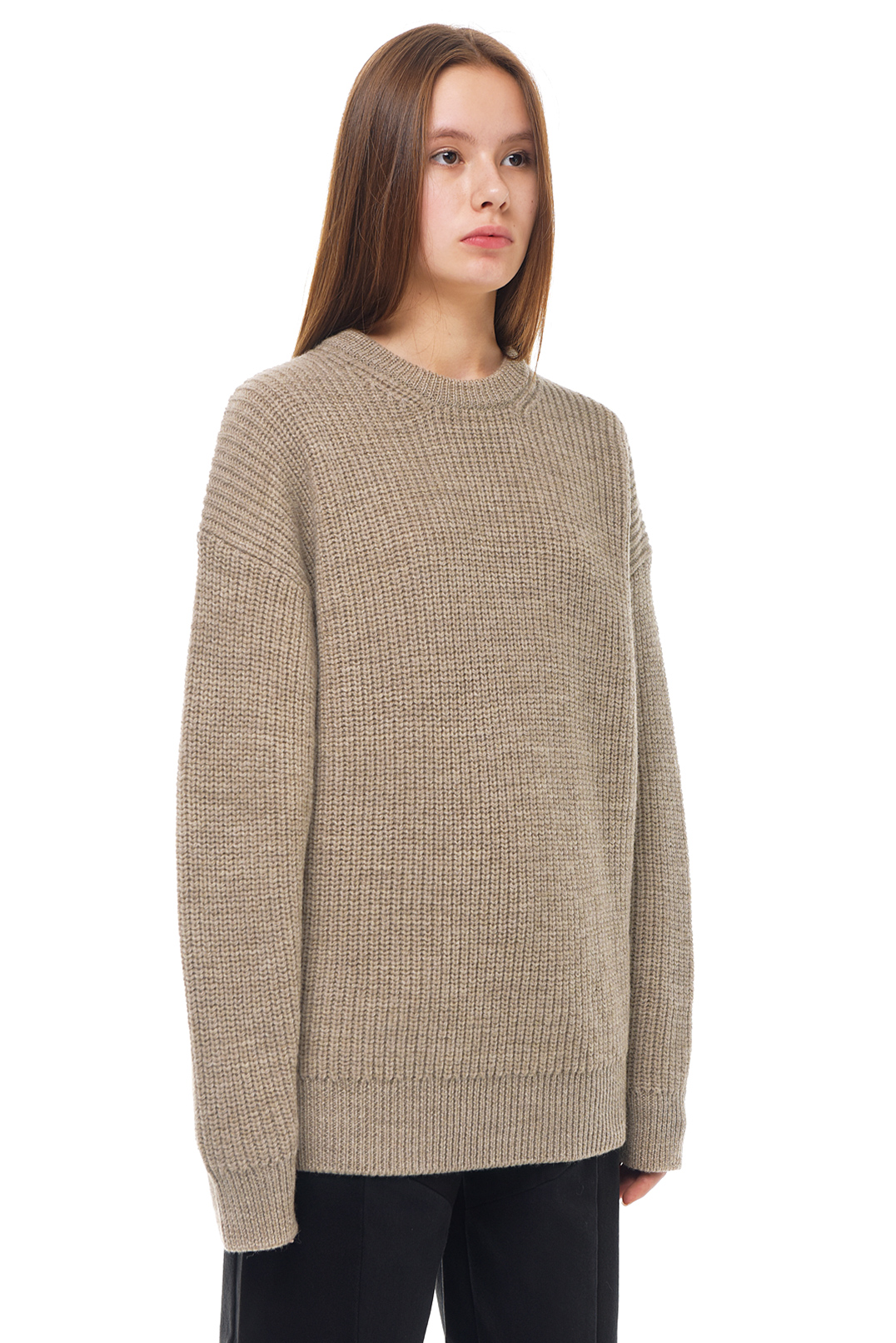 Светр oversize з логотипом MARINE SERRE MS23009