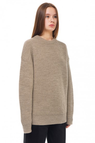 Светр oversize з логотипом MARINE SERRE MS23009