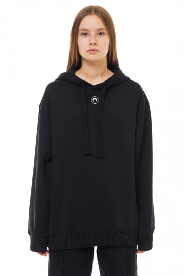 Худі oversize з принтом MARINE SERRE MS23013