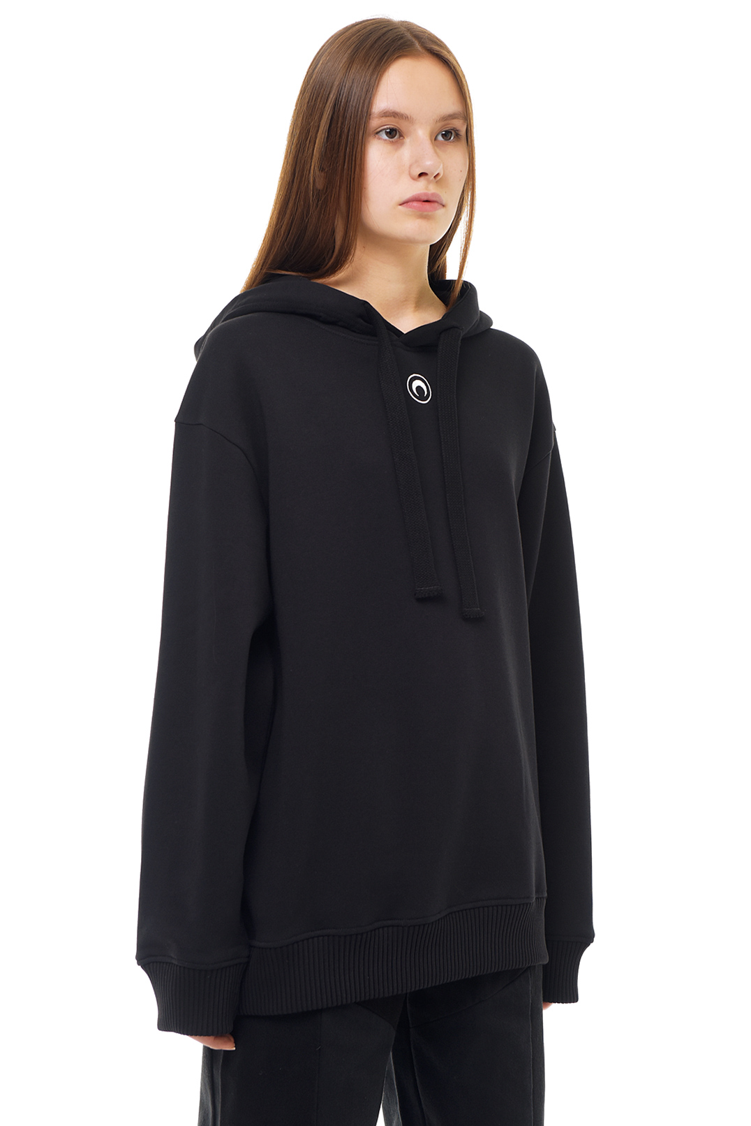 Худі oversize з принтом MARINE SERRE MS23013