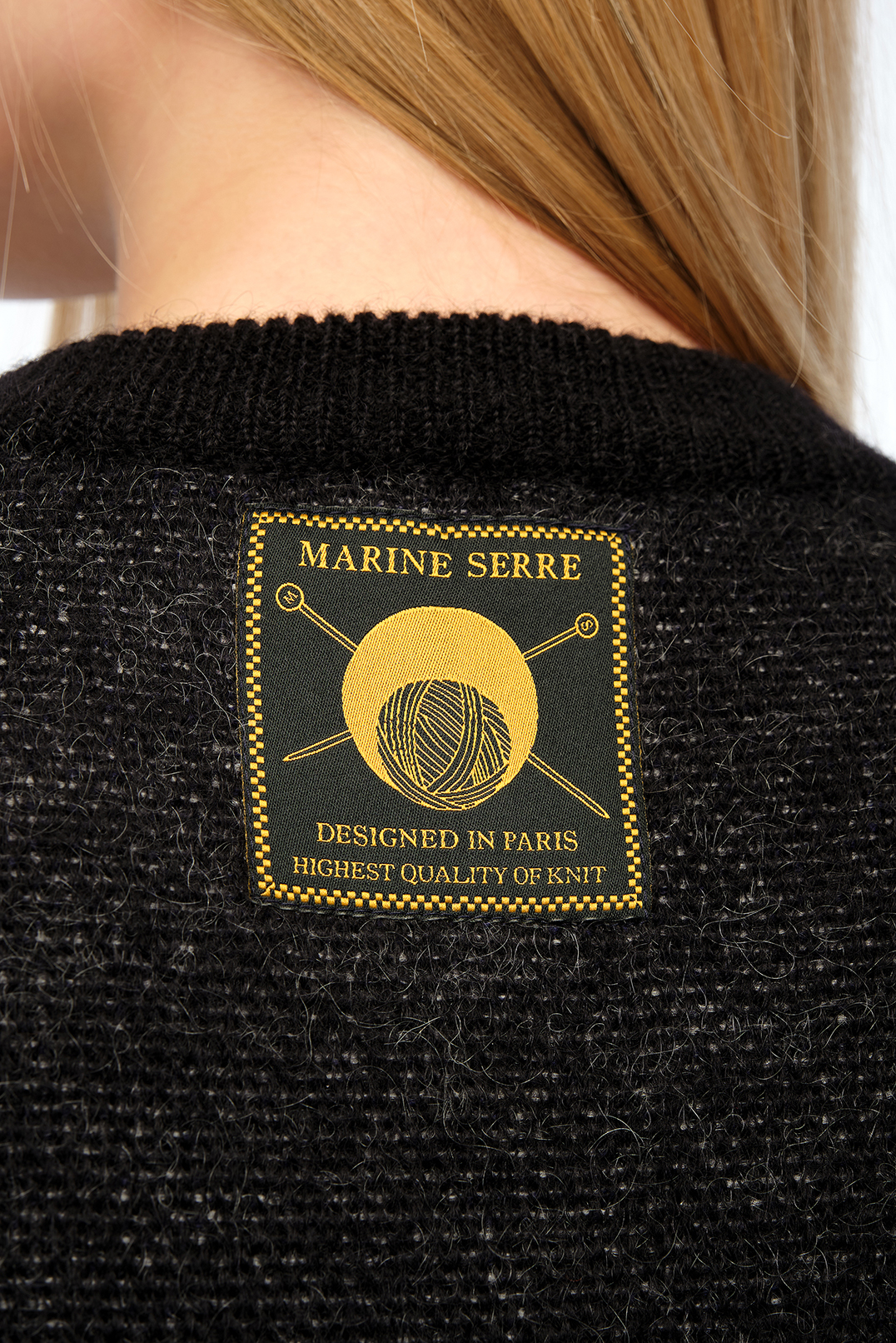 Светр oversize MARINE SERRE MS24004