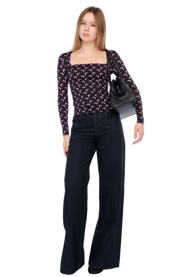 Купить оригинал Лонгслів MS25009 от бренда MARINE SERRE Лонгслів MARINE SERRE MS25009