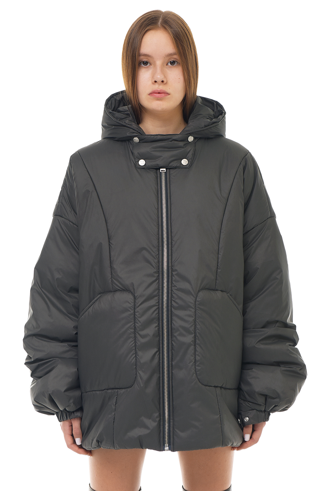 Куртка oversize з капюшоном MISBHV MSBw23022
